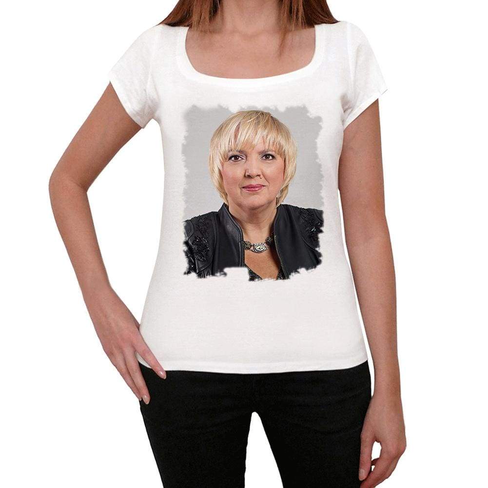 Claudia Roth Womens T Shirt White Birthday Gift 00514 - White / Xs - Casual