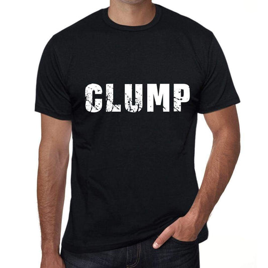 Clump Mens Retro T Shirt Black Birthday Gift 00553 - Black / Xs - Casual