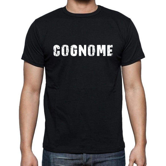 Cognome Mens Short Sleeve Round Neck T-Shirt 00017 - Casual