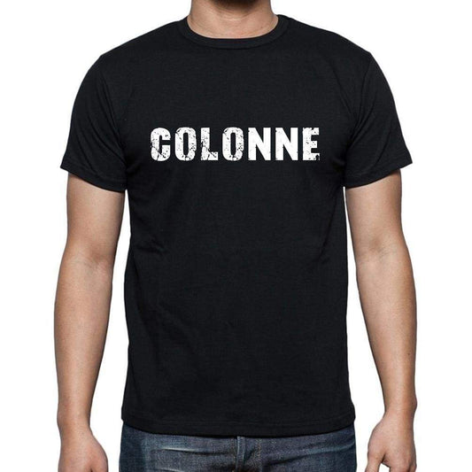 Colonne French Dictionary Mens Short Sleeve Round Neck T-Shirt 00009 - Casual