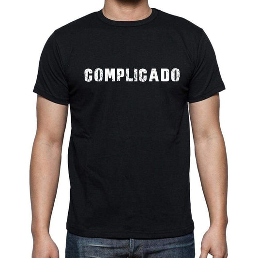 Complicado Mens Short Sleeve Round Neck T-Shirt - Casual