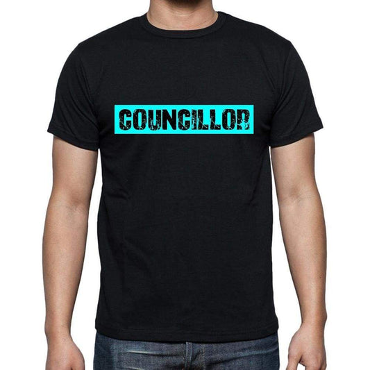 Councillor T Shirt Mens T-Shirt Occupation S Size Black Cotton - T-Shirt