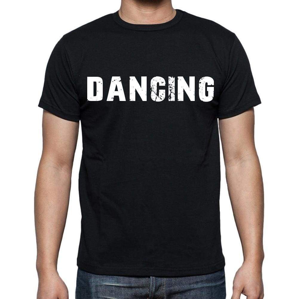 Dancing Mens Short Sleeve Round Neck T-Shirt - Casual
