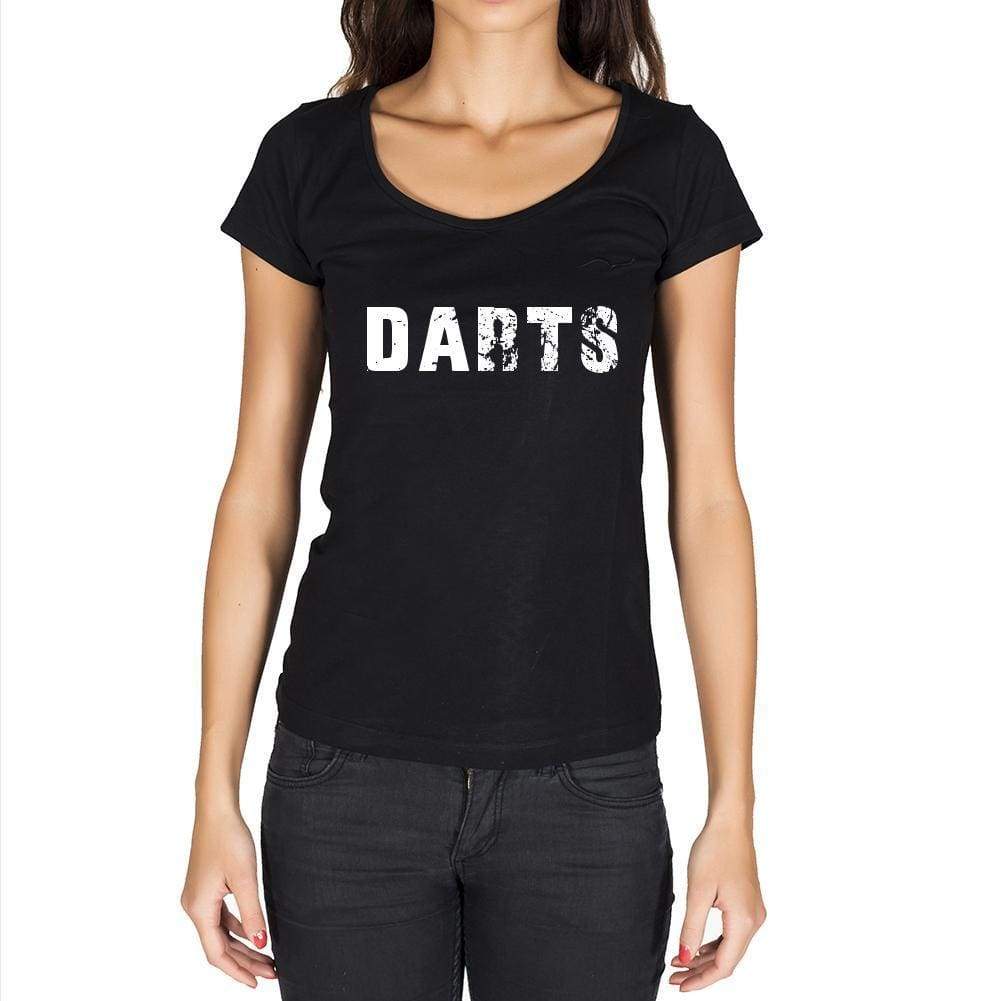 Darts T-Shirt For Women T Shirt Gift Black - T-Shirt