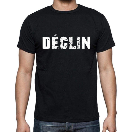 Déclin French Dictionary Mens Short Sleeve Round Neck T-Shirt 00009 - Casual