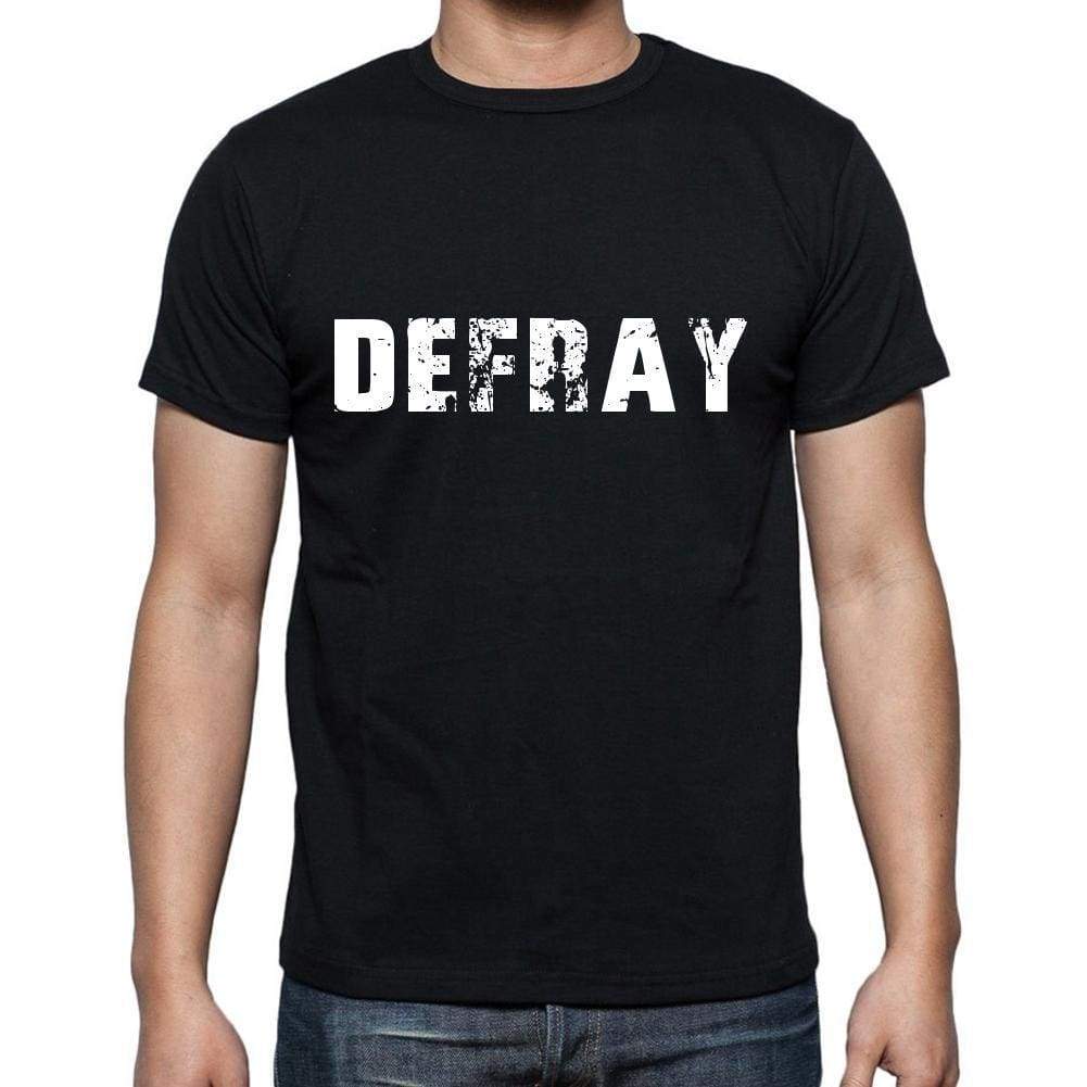 Defray Mens Short Sleeve Round Neck T-Shirt 00004 - Casual
