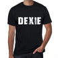 Dexie Mens Retro T Shirt Black Birthday Gift 00553 - Black / Xs - Casual