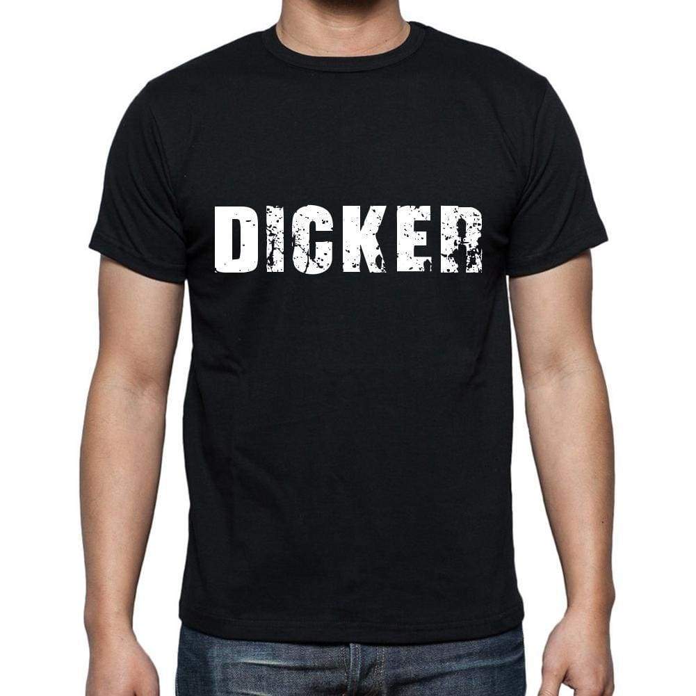 Dicker Mens Short Sleeve Round Neck T-Shirt 00004 - Casual