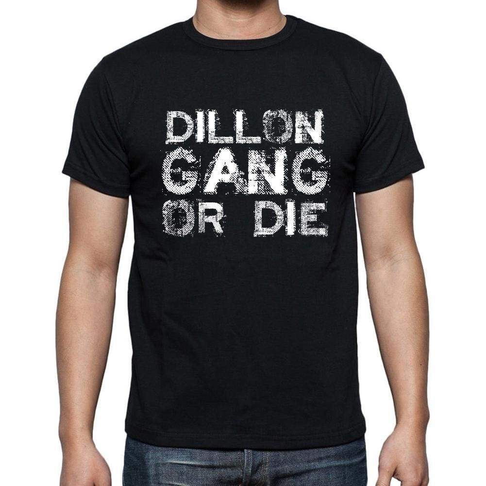 Dillon Family Gang Tshirt Mens Tshirt Black Tshirt Gift T-Shirt 00033 - Black / S - Casual