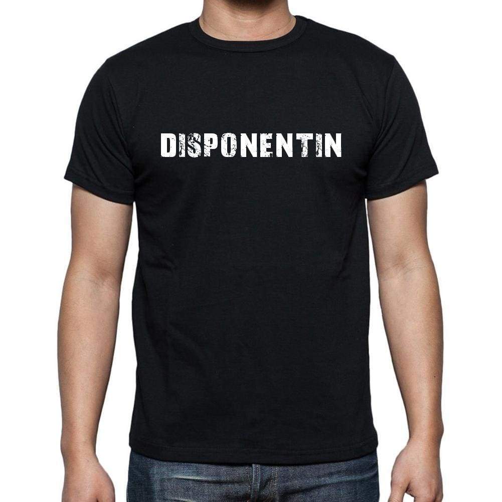 Disponentin Mens Short Sleeve Round Neck T-Shirt 00022 - Casual