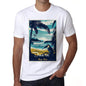 Duero Pura Vida Beach Name White Mens Short Sleeve Round Neck T-Shirt 00292 - White / S - Casual