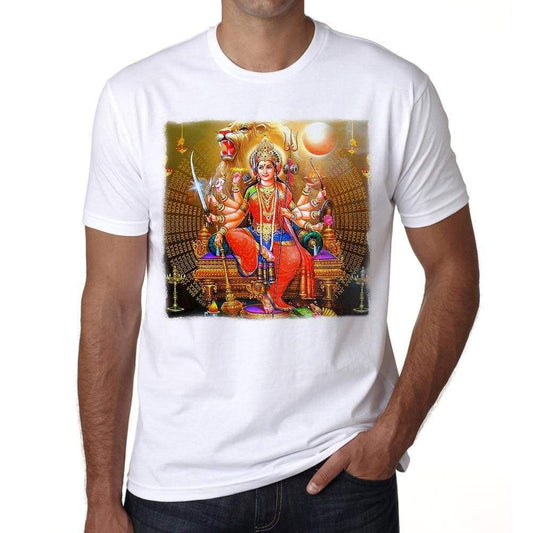Durga 1 For Mens Short Sleeve Cotton Tshirt Men T Shirt 00034 - Casual