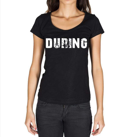 During Womens Short Sleeve Round Neck T-Shirt - Casual