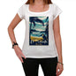 El Triunfo Pura Vida Beach Name White Womens Short Sleeve Round Neck T-Shirt 00297 - White / Xs - Casual