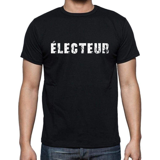 Électeur French Dictionary Mens Short Sleeve Round Neck T-Shirt 00009 - Casual