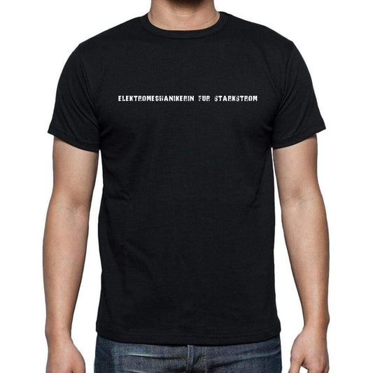 Elektromechanikerin Für Starkstrom Mens Short Sleeve Round Neck T-Shirt 00022 - Casual