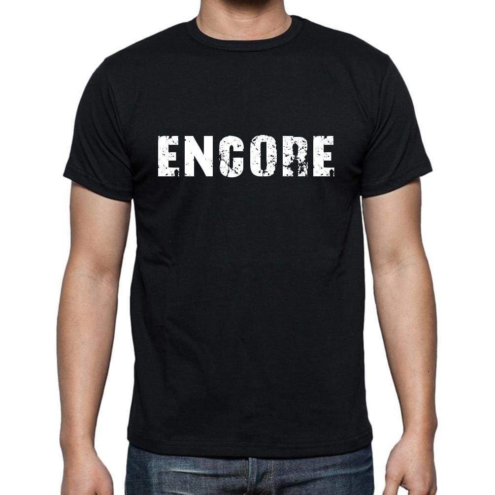 Encore Mens Short Sleeve Round Neck T-Shirt