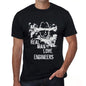 Engineers Real Men Love Engineers Mens T Shirt Black Birthday Gift 00538 - Black / Xs - Casual