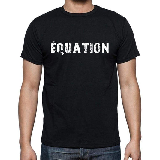 Équation French Dictionary Mens Short Sleeve Round Neck T-Shirt 00009 - Casual