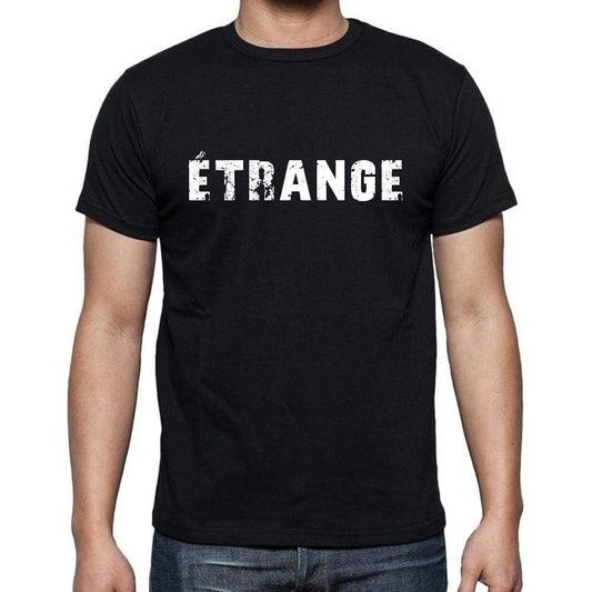 Étrange French Dictionary Mens Short Sleeve Round Neck T-Shirt 00009 - Casual
