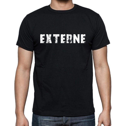 Externe French Dictionary Mens Short Sleeve Round Neck T-Shirt 00009 - Casual