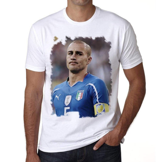 Fabio Cannavaro T-Shirt For Mens Short Sleeve Cotton Tshirt Men T Shirt 00034 - T-Shirt