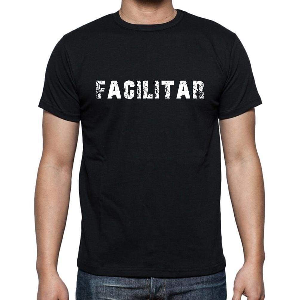 Facilitar Mens Short Sleeve Round Neck T-Shirt - Casual