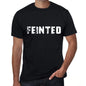 feinted Mens Vintage T shirt Black Birthday Gift 00555 - Ultrabasic