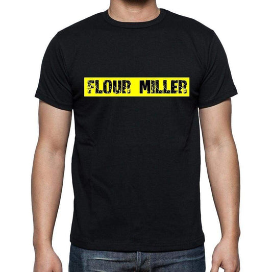 Flour Miller T Shirt Mens T-Shirt Occupation S Size Black Cotton - T-Shirt