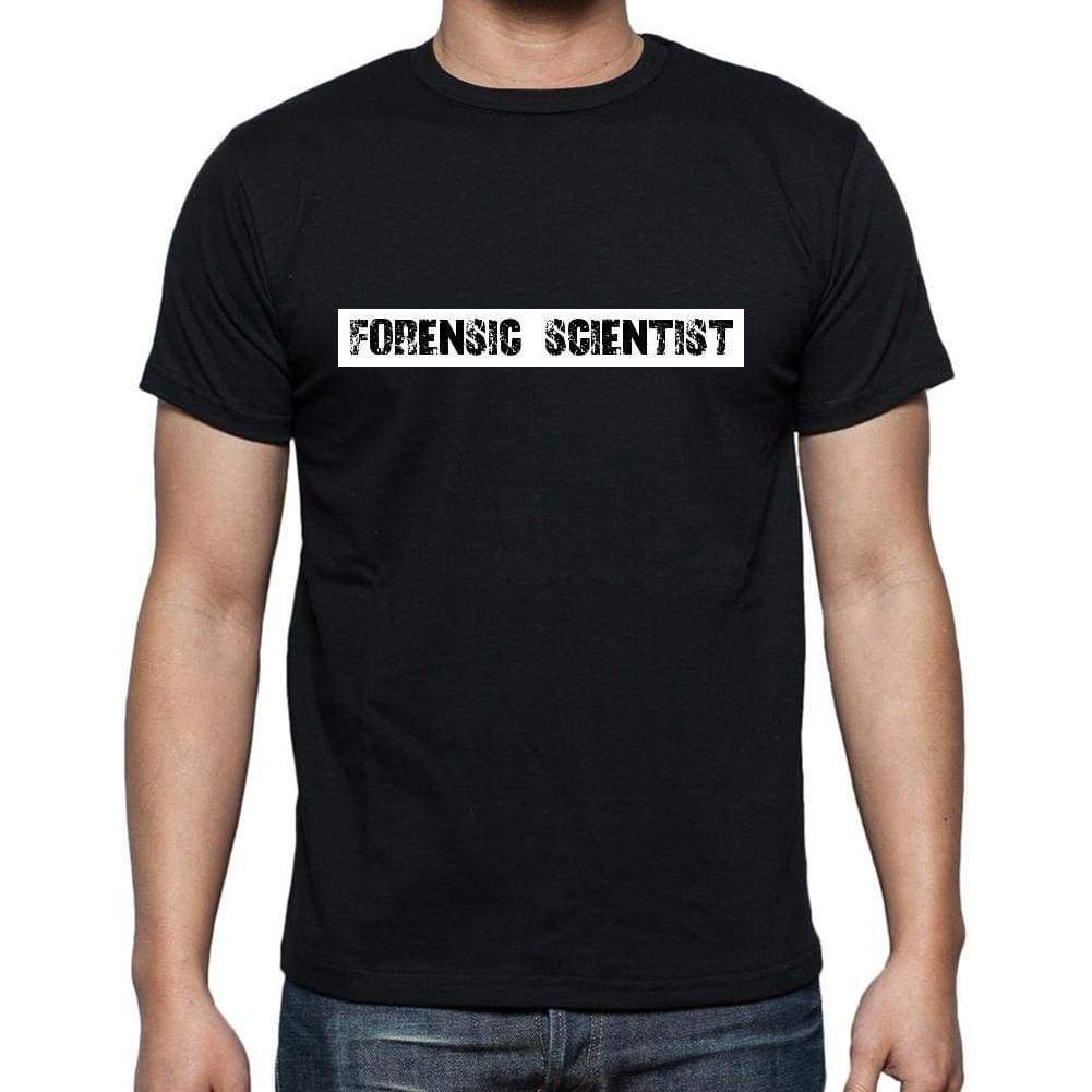 Forensic Scientist t shirt, mens t-shirt, occupation, S Size, Black, Cotton - ULTRABASIC