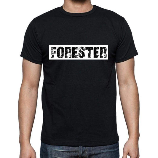 Forester T Shirt Mens T-Shirt Occupation S Size Black Cotton - T-Shirt