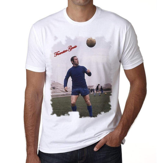 Francisco Gento T-Shirt For Mens Short Sleeve Cotton Tshirt Men T Shirt 00034 - T-Shirt