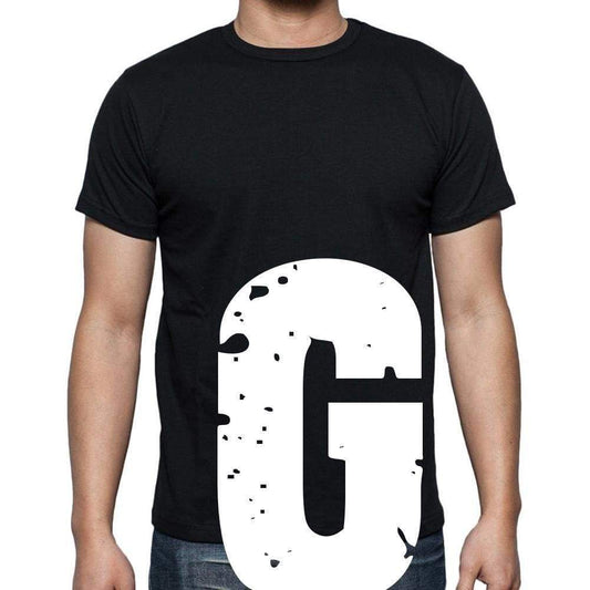 G T-Shirt T Shirt Mens Black Gift 00114 - T-Shirt