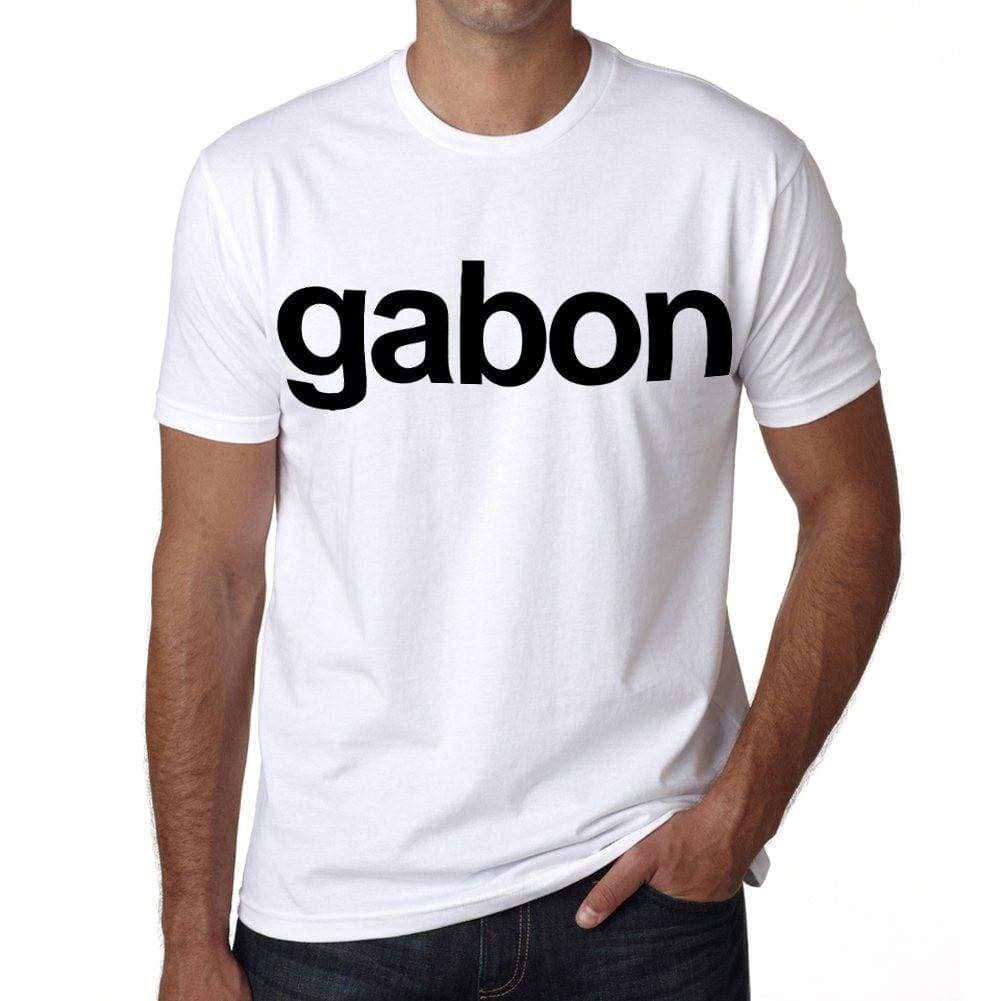 Gabon Mens Short Sleeve Round Neck T-Shirt 00067