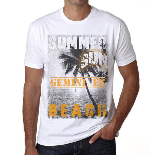 Gemini Es Mens Short Sleeve Round Neck T-Shirt - Casual