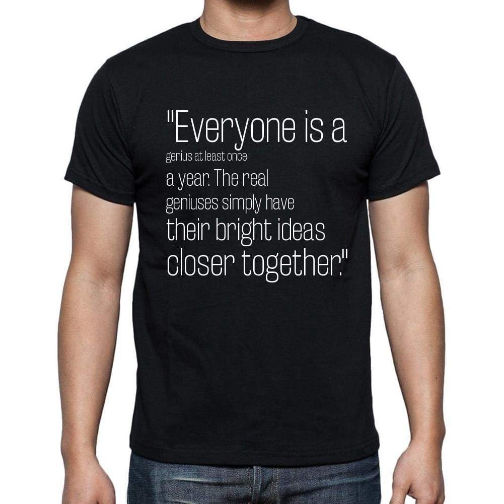 Georg Christoph Lichtenberg Quote T Shirts Everyone I T Shirts Men Black - Casual