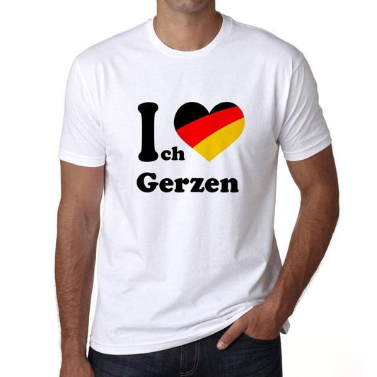 Gerzen Mens Short Sleeve Round Neck T-Shirt 00005 - Casual