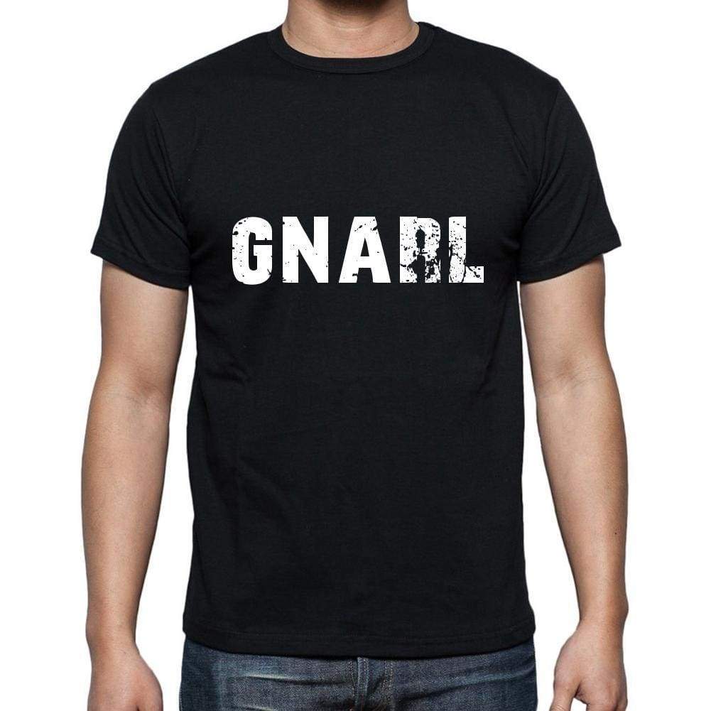 Gnarl Mens Short Sleeve Round Neck T-Shirt 5 Letters Black Word 00006 - Casual