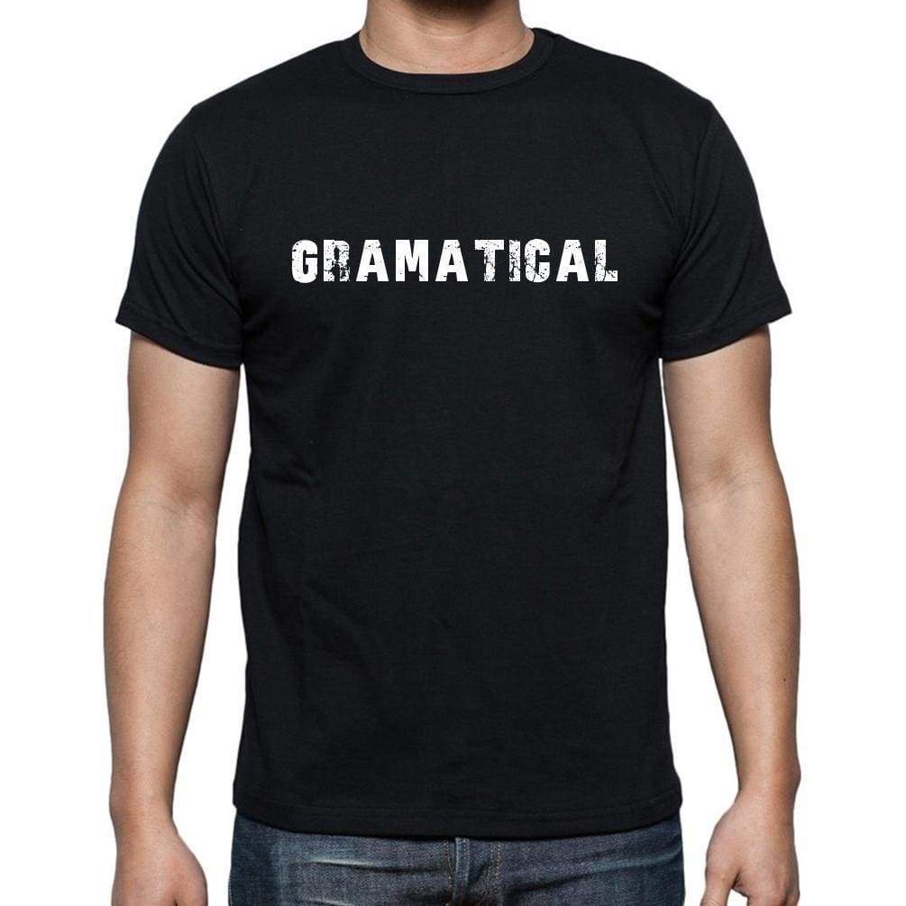 Gramatical Mens Short Sleeve Round Neck T-Shirt - Casual