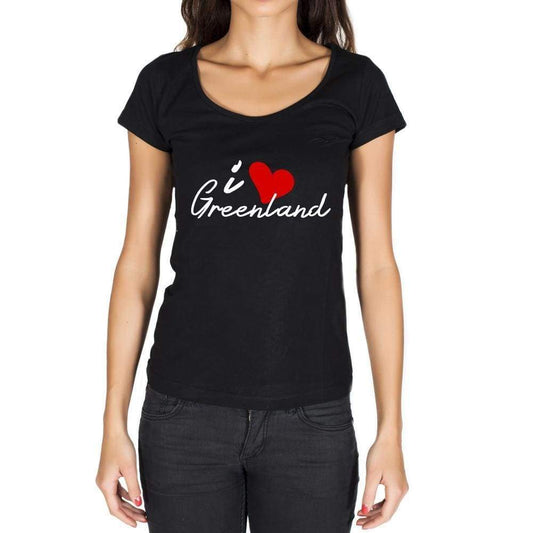 Greenland Womens Short Sleeve Round Neck T-Shirt - Casual