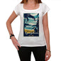 Guajataca Pura Vida Beach Name White Womens Short Sleeve Round Neck T-Shirt 00297 - White / Xs - Casual