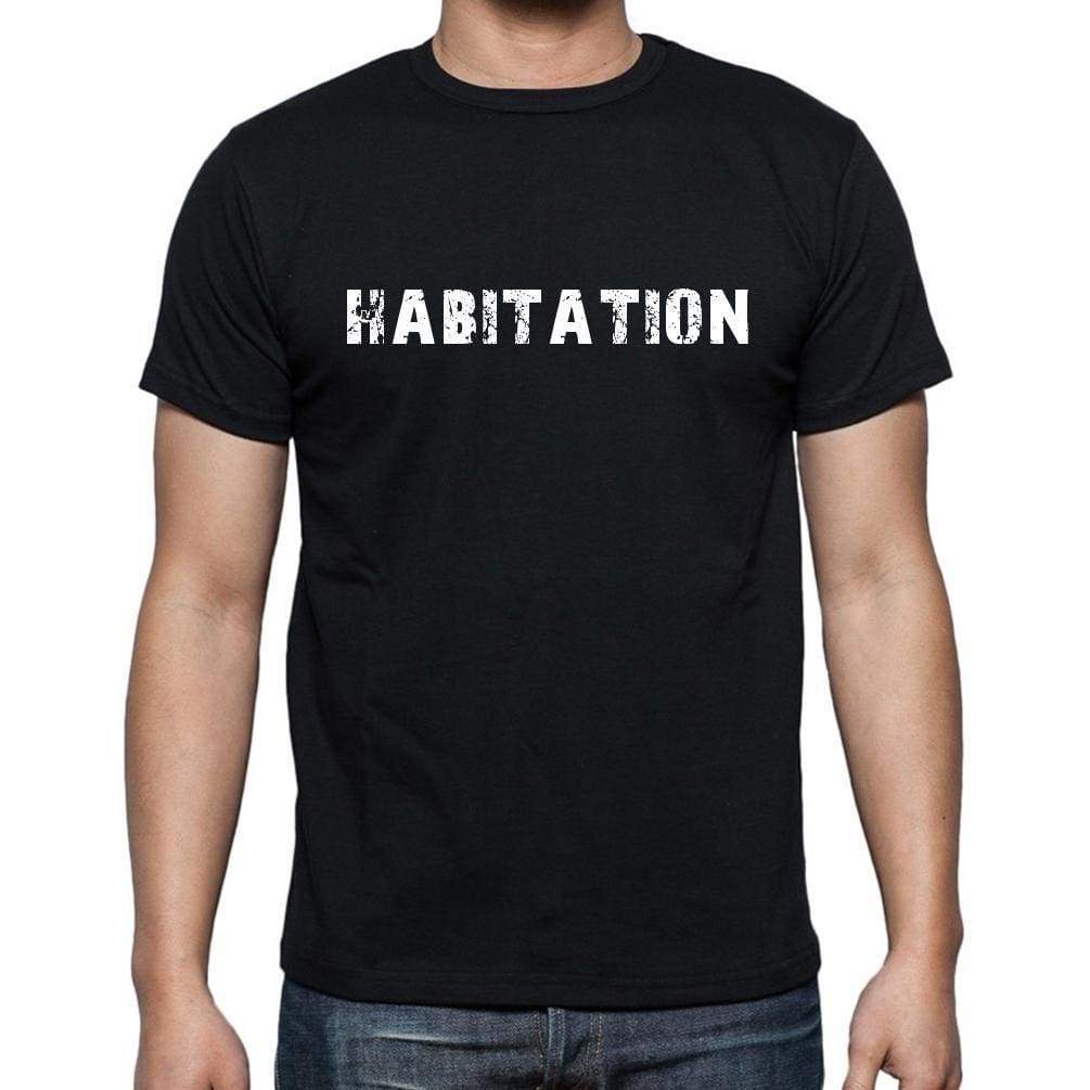Habitation French Dictionary Mens Short Sleeve Round Neck T-Shirt 00009 - Casual