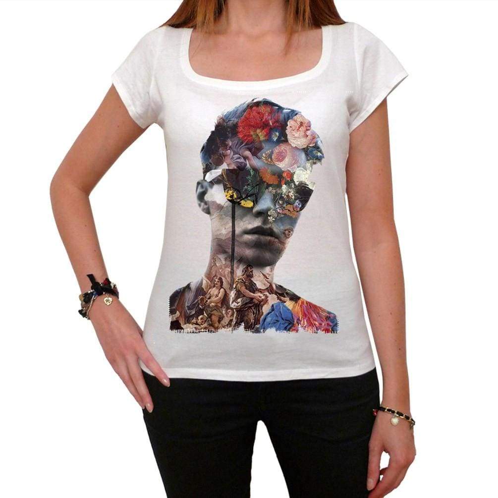 Hipster Romantic Boy Flower Sunglass Womens T-Shirt Gift T Shirt Womens Tee 00167 - T-Shirt