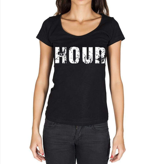 Hour Womens Short Sleeve Round Neck T-Shirt - Casual