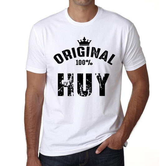 Huy Mens Short Sleeve Round Neck T-Shirt - Casual