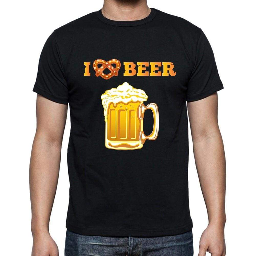 I Love Beer 2 Oktoberfest T-Shirt Mens Black T-Shirt 100% Cotton 00202