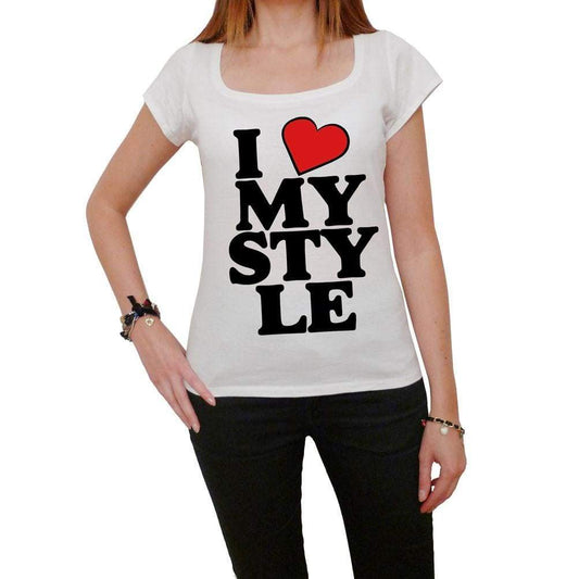 I Love My Style Paris Hilton T-Shirt For Women Short Sleeve Cotton Tshirt Women T Shirt Gift - T-Shirt