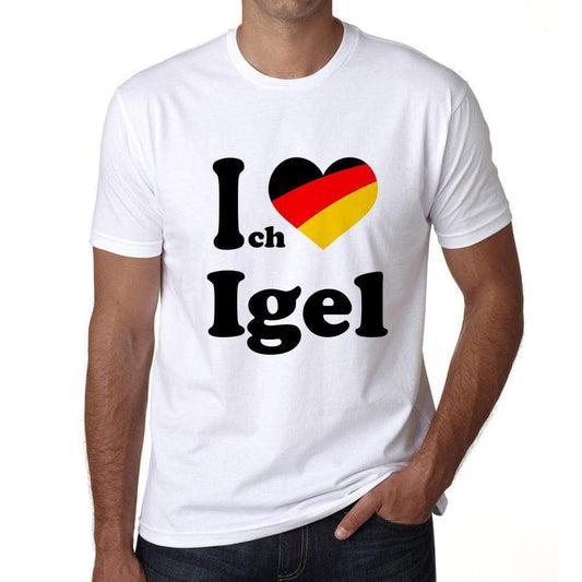 Igel Mens Short Sleeve Round Neck T-Shirt 00005 - Casual