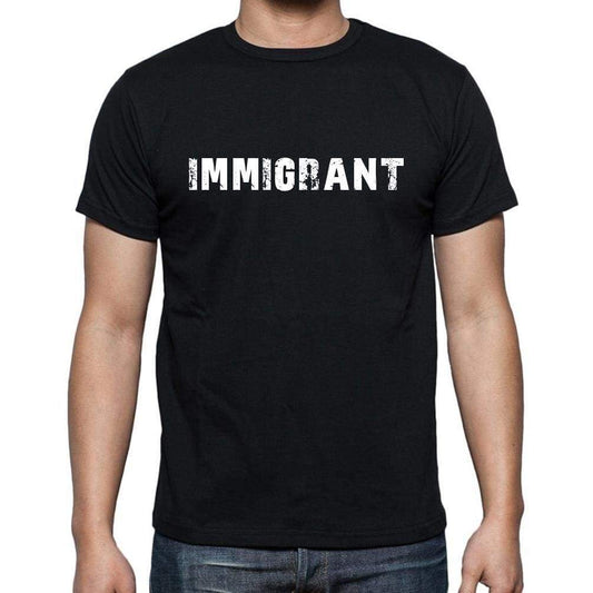 Immigrant Mens Short Sleeve Round Neck T-Shirt - Casual