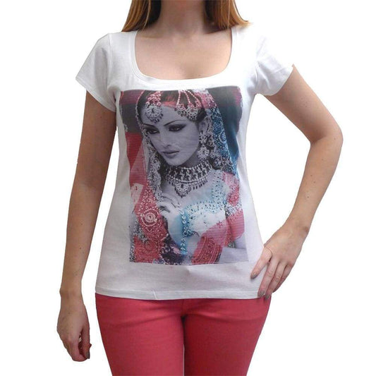 Indian Girl Womens T-Shirt Picture Celebrity 00038